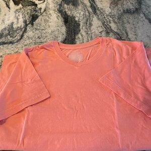 Peach short sleeve Alfani tee shirt. XL